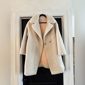 Harris Wharf London | Wool Teddy Coat